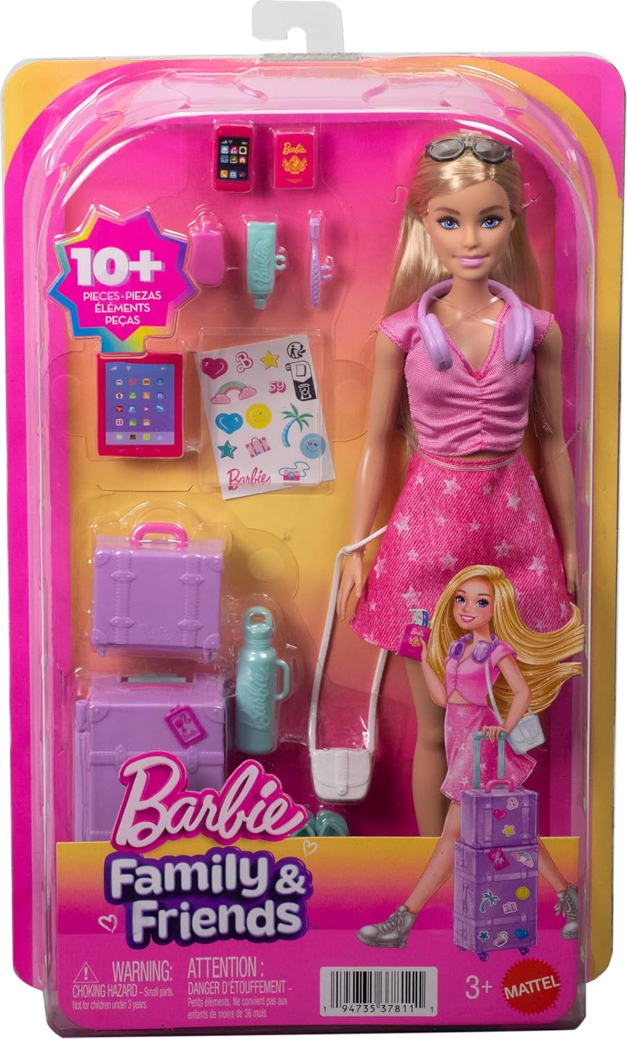 Barbie Family & Friends Doll & Accessories JMJ47
