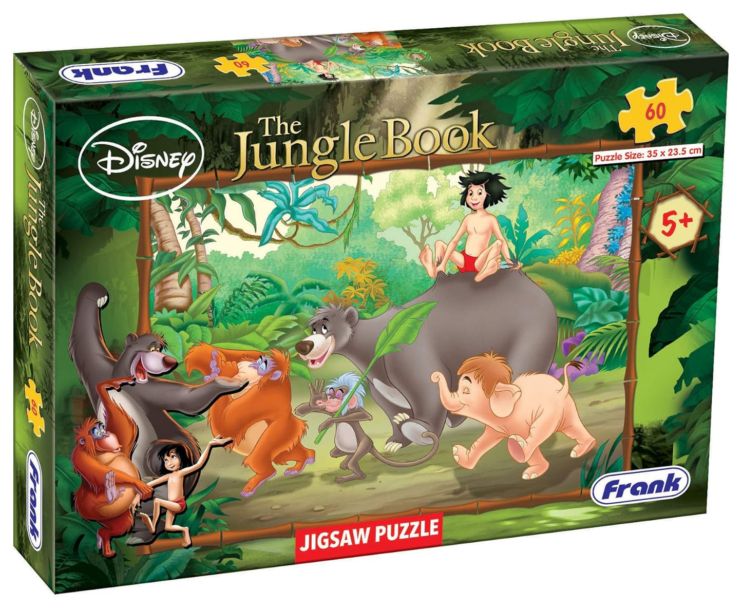 Frank Disney The Jungle Book Jigsaw Puzzle (60 Pieces) for Kids Above 5+ Years