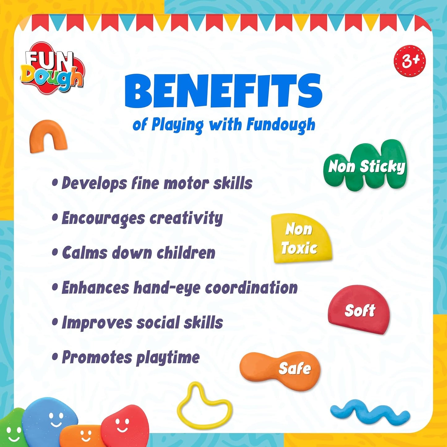 Funskool Frenzy Fruits Fun Dough