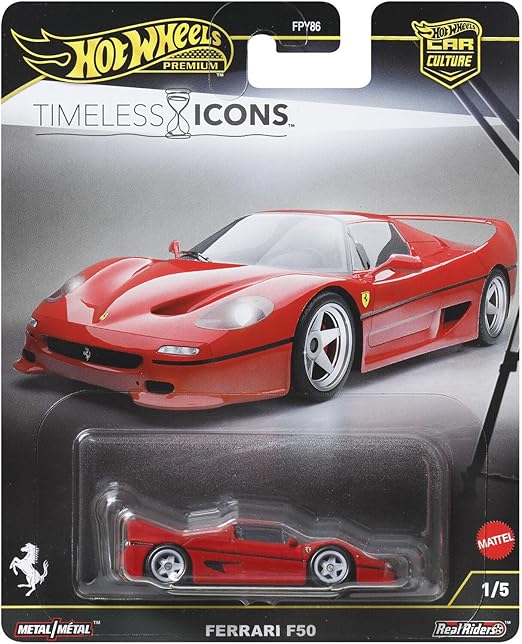 Hot Wheels Premium Car Culture Timeless Icons Set Of 5 Cars [ Import ]
