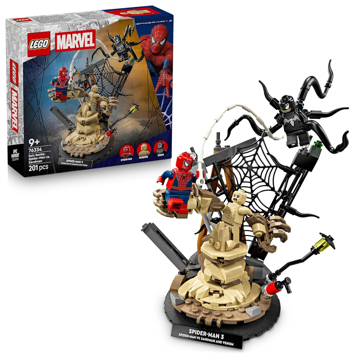 Lego Marvel Epic Battle : Spider-Man Vs. Sandman #76334