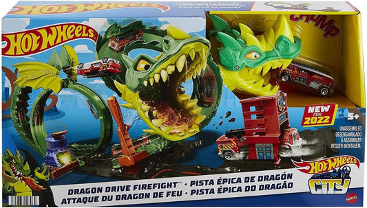 Hot Wheels Dragon Drive Firefight Track Set