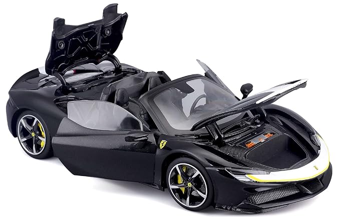 Bburago 1/18 Signature Series Ferrari SF90 Spider Black