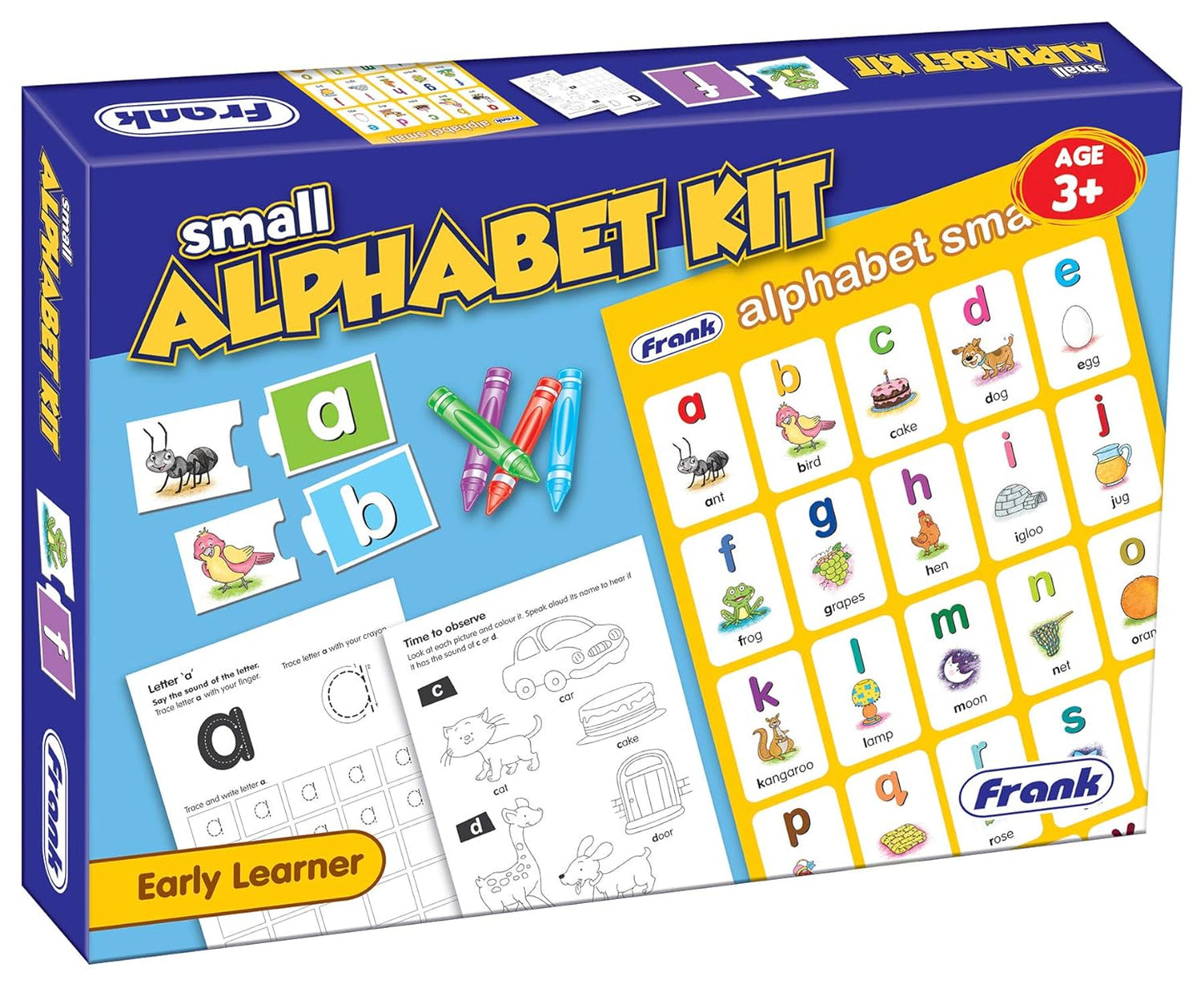 Frank Small Alphabet Kit Puzzle for Kids age 3Y+