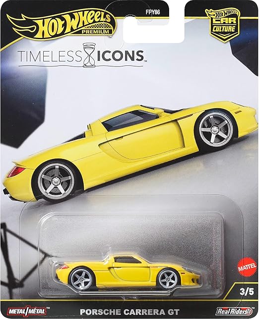 Hot Wheels Premium Timeless Icons Porsche Carrera GT [ Import ]