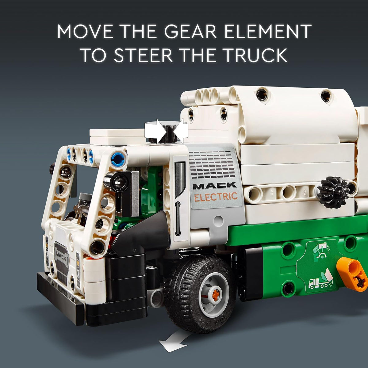Lego Technic Mack LR Electric Garbage Truck #42167