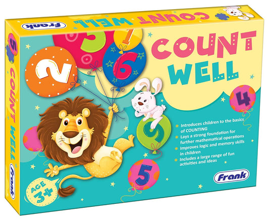 Frank Count Well Early Learning Educational Kit - Age 3 Years Old & Above