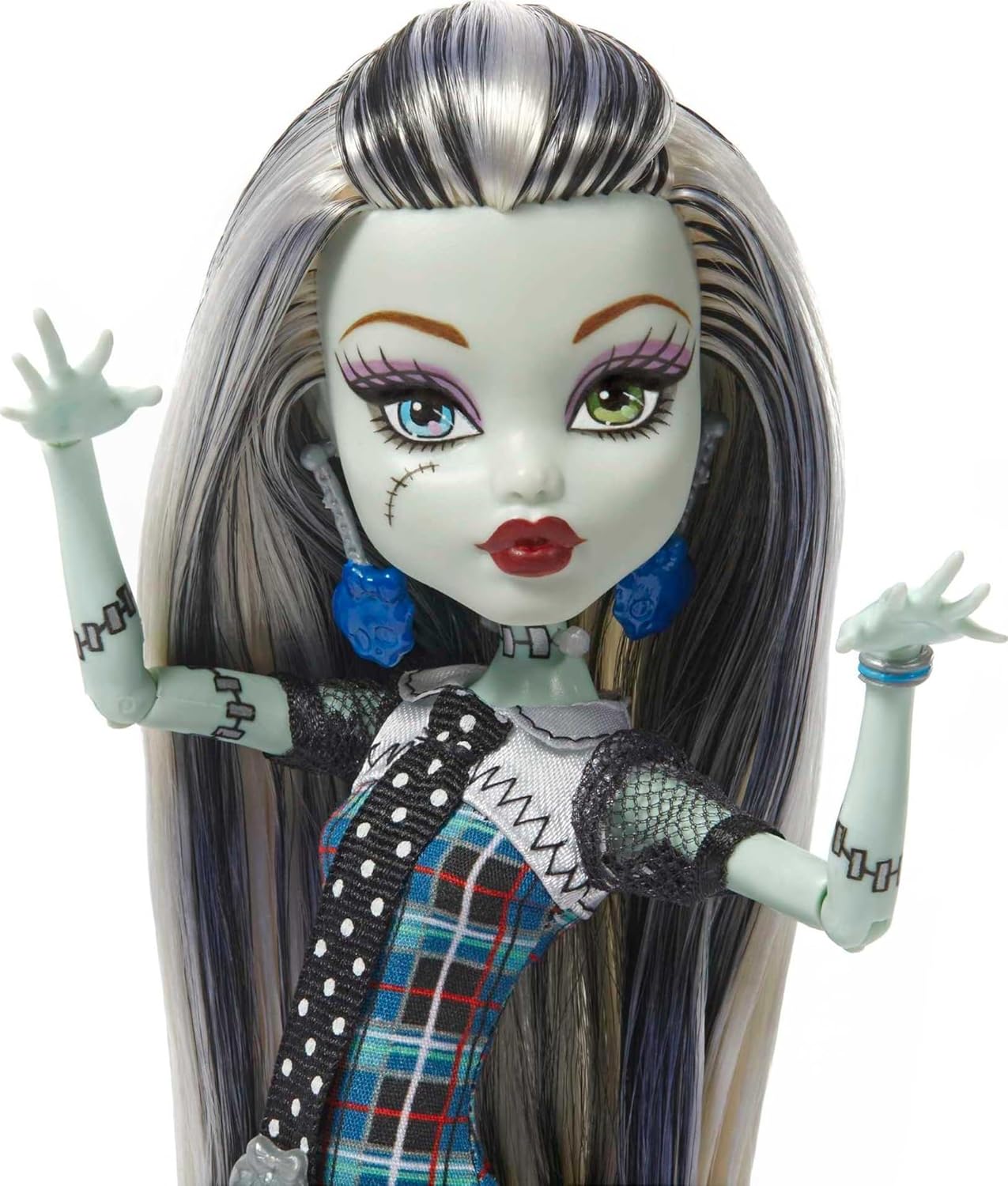 Mattel Monster High Frankie Stein Reproduction Doll With Doll Stand & Accessories