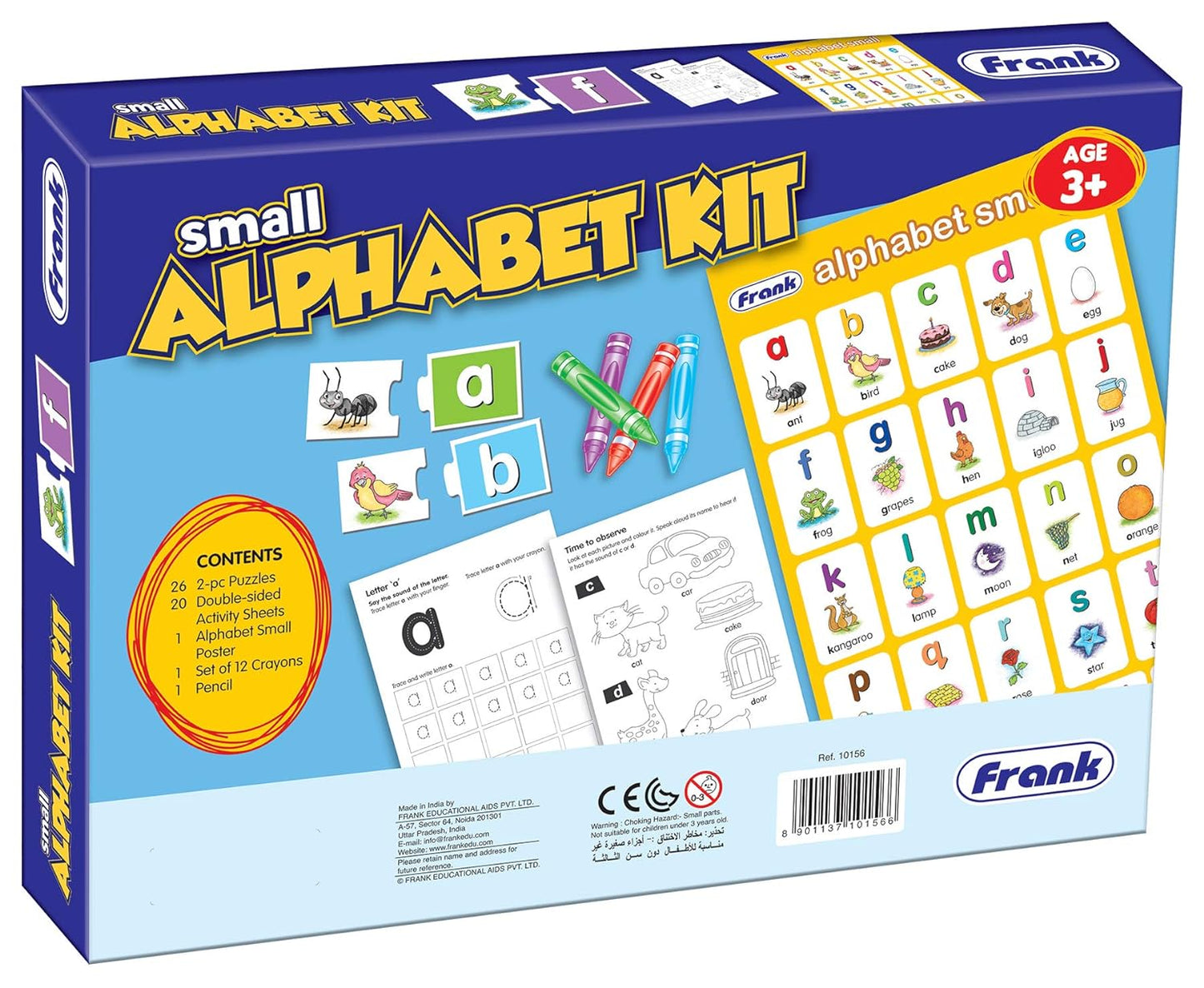 Frank Small Alphabet Kit Puzzle for Kids age 3Y+