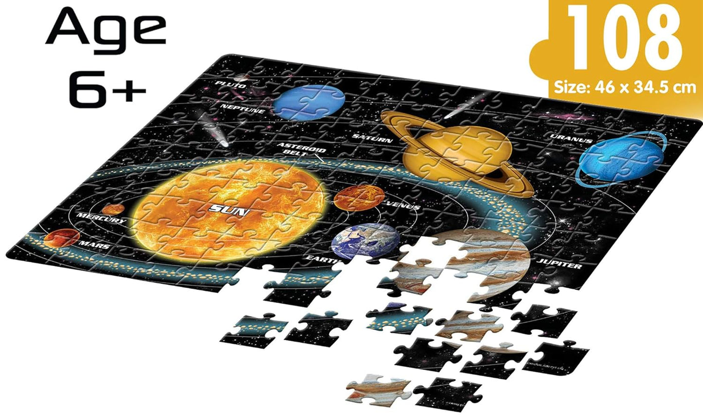 Frank Solar System Outer Space Puzzle for 6 Year and Above