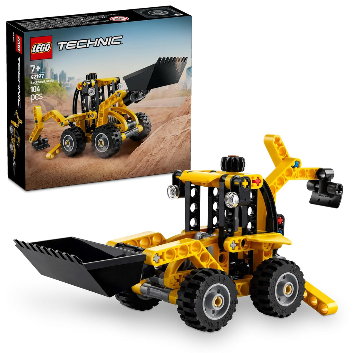 Lego Technic Backhoe Loader #42197