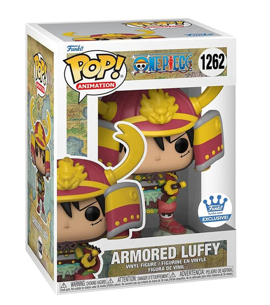 Funko Pop! Animation : One Piece : Armored Luffy #1262 With Soft Protector Case