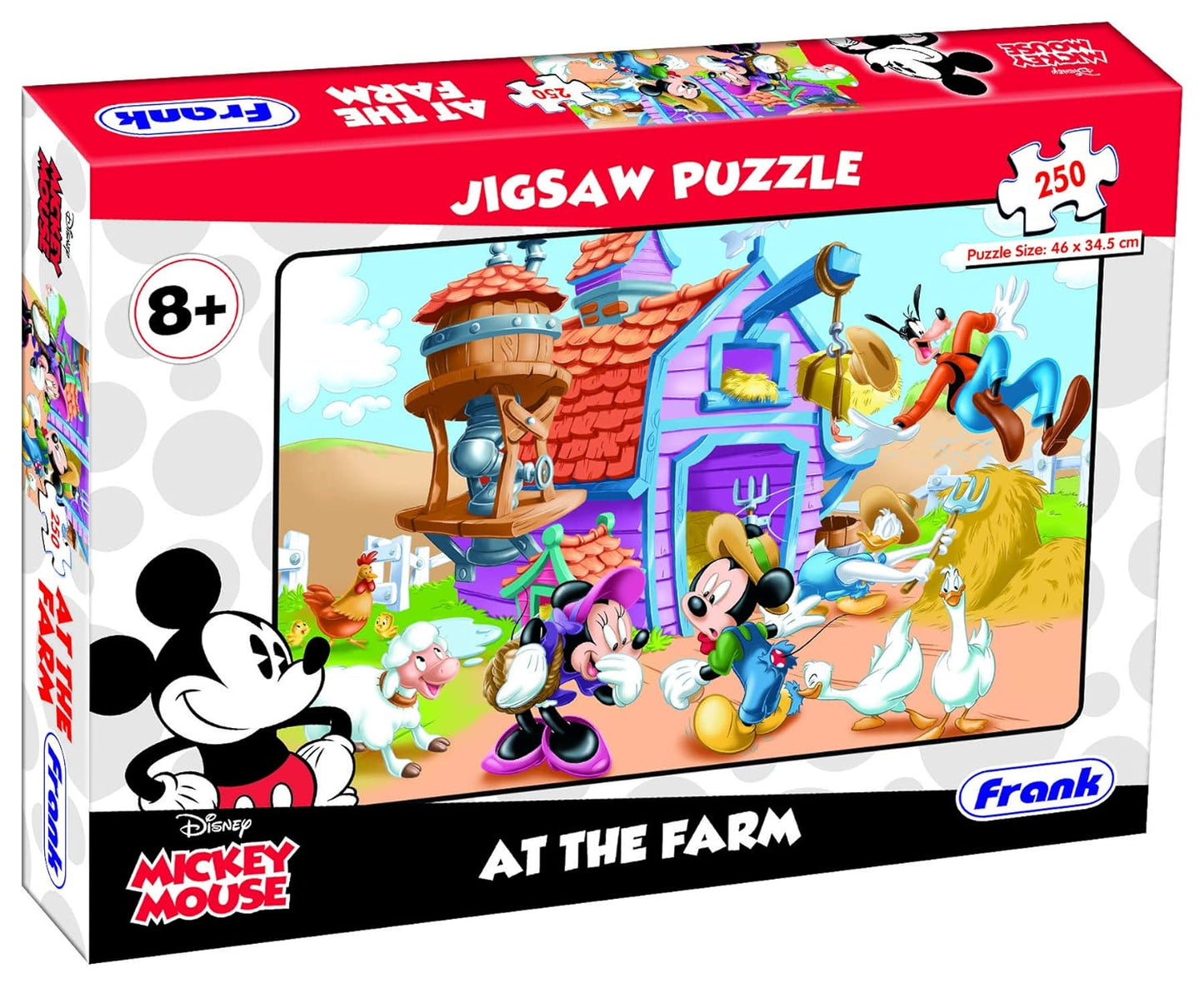 Frank Disney Mickey Mouse - At The Farm Jigsaw Puzzle (250 Pc)