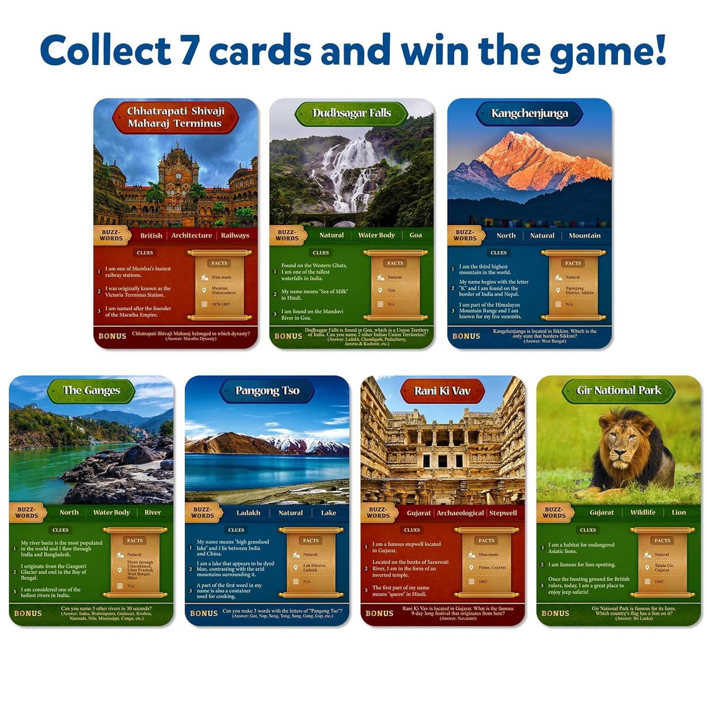 Skillmatics Guess In 10 Wonders Of India