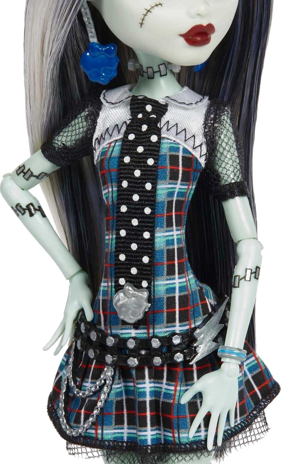 Mattel Monster High Frankie Stein Reproduction Doll With Doll Stand & Accessories