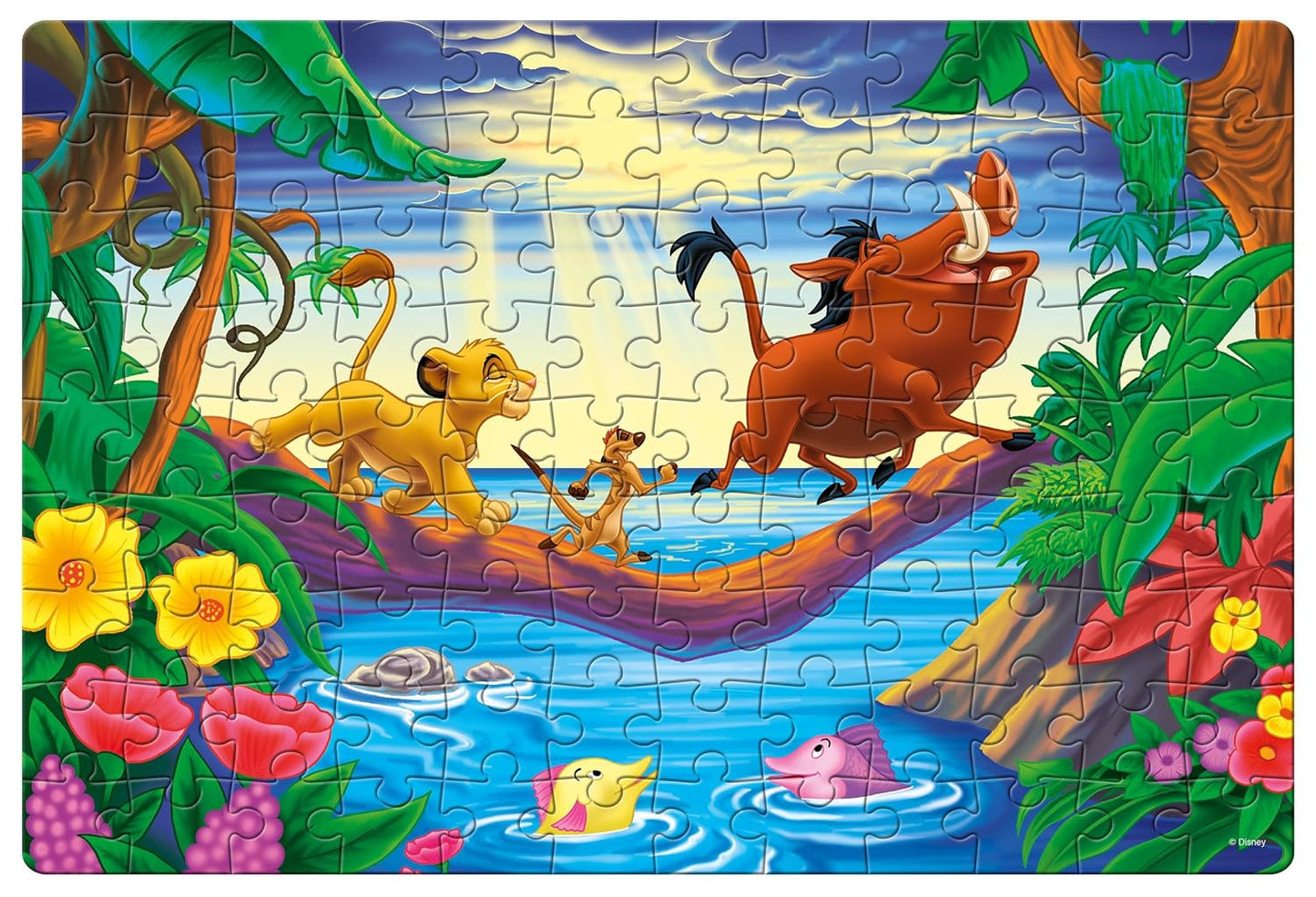 Frank Disney The Lion King Jigsaw Puzzle (108 Pieces) for Kids Above 6+ Years