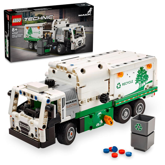 Lego Technic Mack LR Electric Garbage Truck #42167