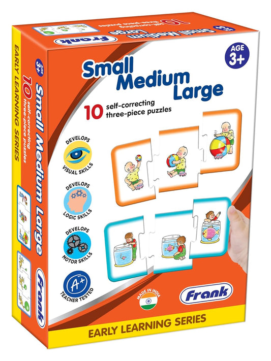 Frank Small Medium Large Puzzle | Ages 3 & Above