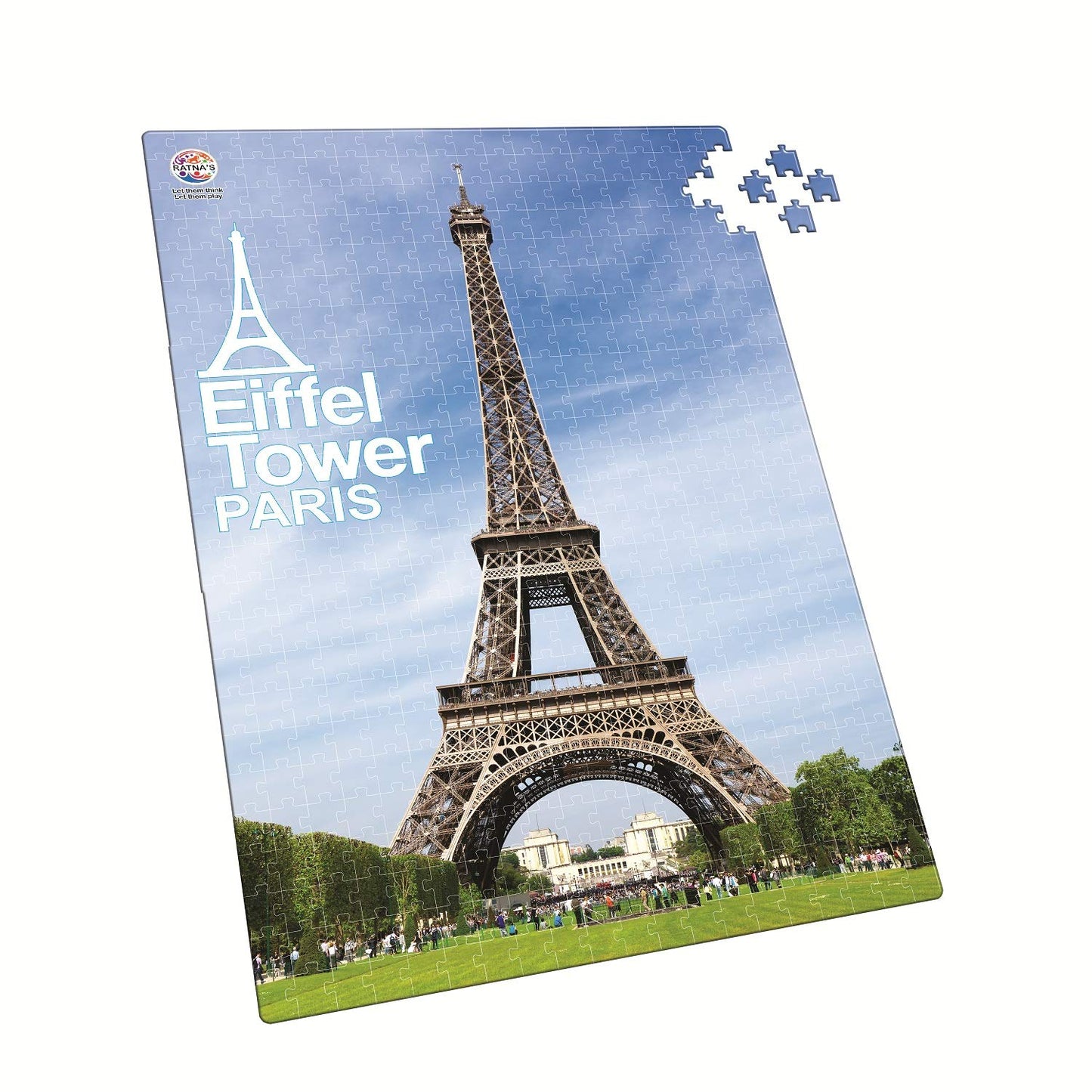 Ratna's Jumbo Floor Puzzle Eiffel Tower 500 Pieces