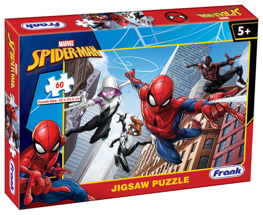 Frank Marvel Spider-Man Jigsaw Puzzle (60 Pieces) for Kids Above 5+ Years