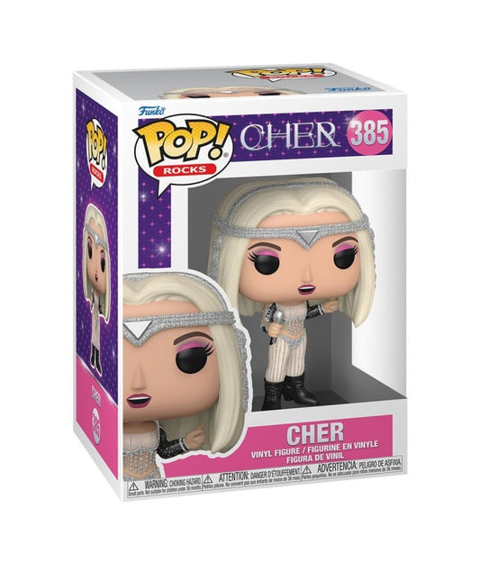 Funko Pop! Rocks : Cher #385 With Soft Protector Case