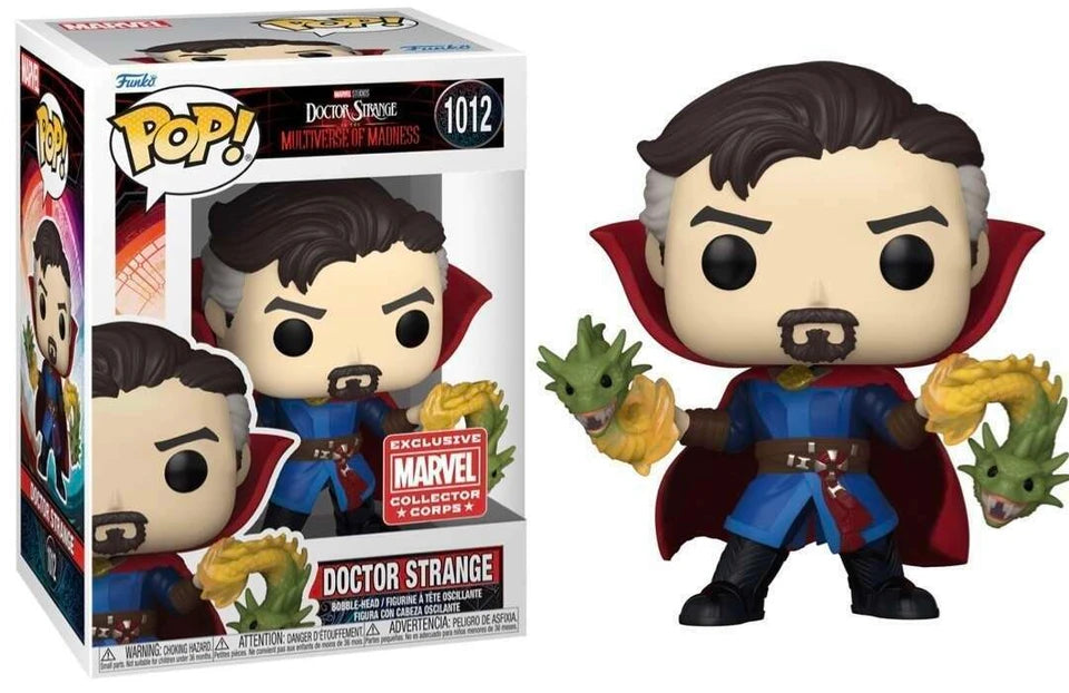 Funko Pop! Doctor Strange In The Multiverse Of Madness : Doctor Strange #1012 With Soft Protector Case