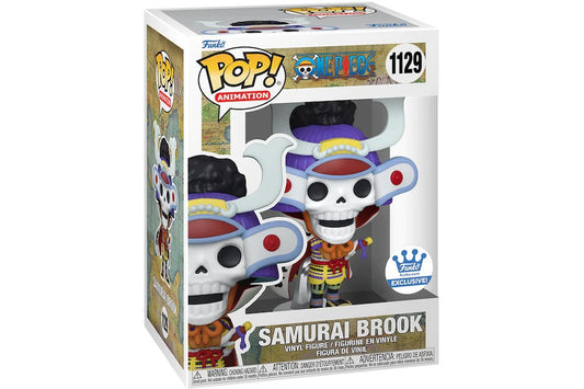 Funko Pop! Animation : One Piece : Samurai Brook #1129 With Soft Protector Case