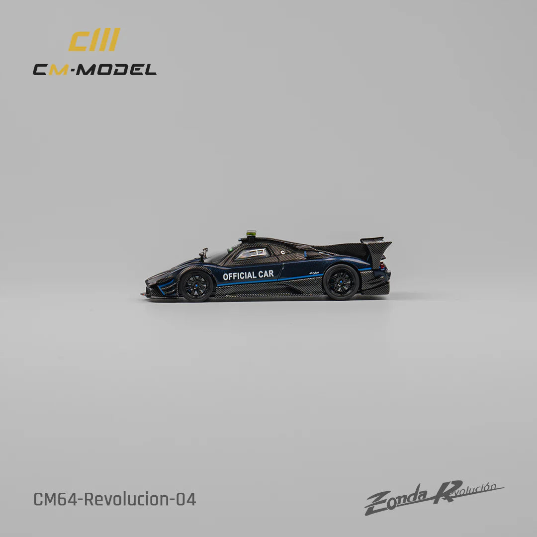 CM Model 1/64 Pagani Zonda Revolucion Safety Car With Acrylic Case
