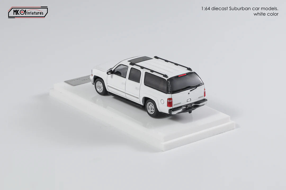 MK Miniatures 1/64 Chevrolet Suburban With Acrylic Case & Polishing Cloth