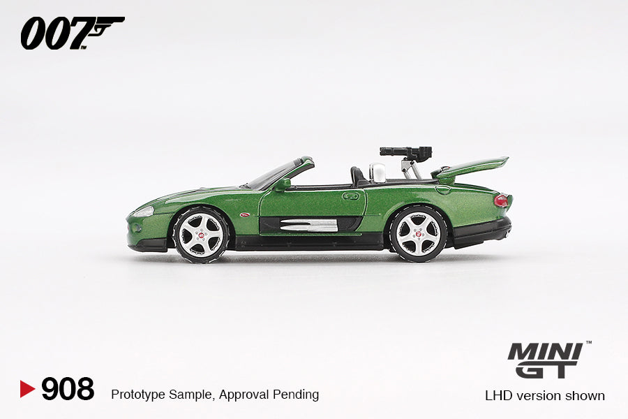 Mini GT Jaguar XKR "Die Another Day" 007 James Bond Edition Blister Pack