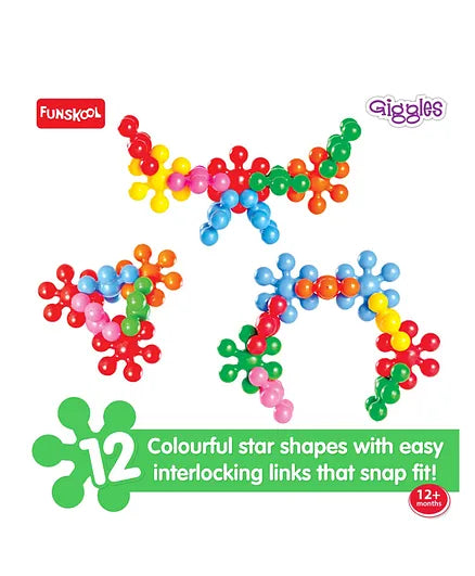 Giggles Starlinks Multicolor - 12 Pieces