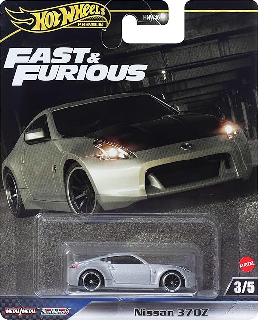 Hot Wheels Premium Fast & Furious Set Of 5 With Card Protectors [ Import ]