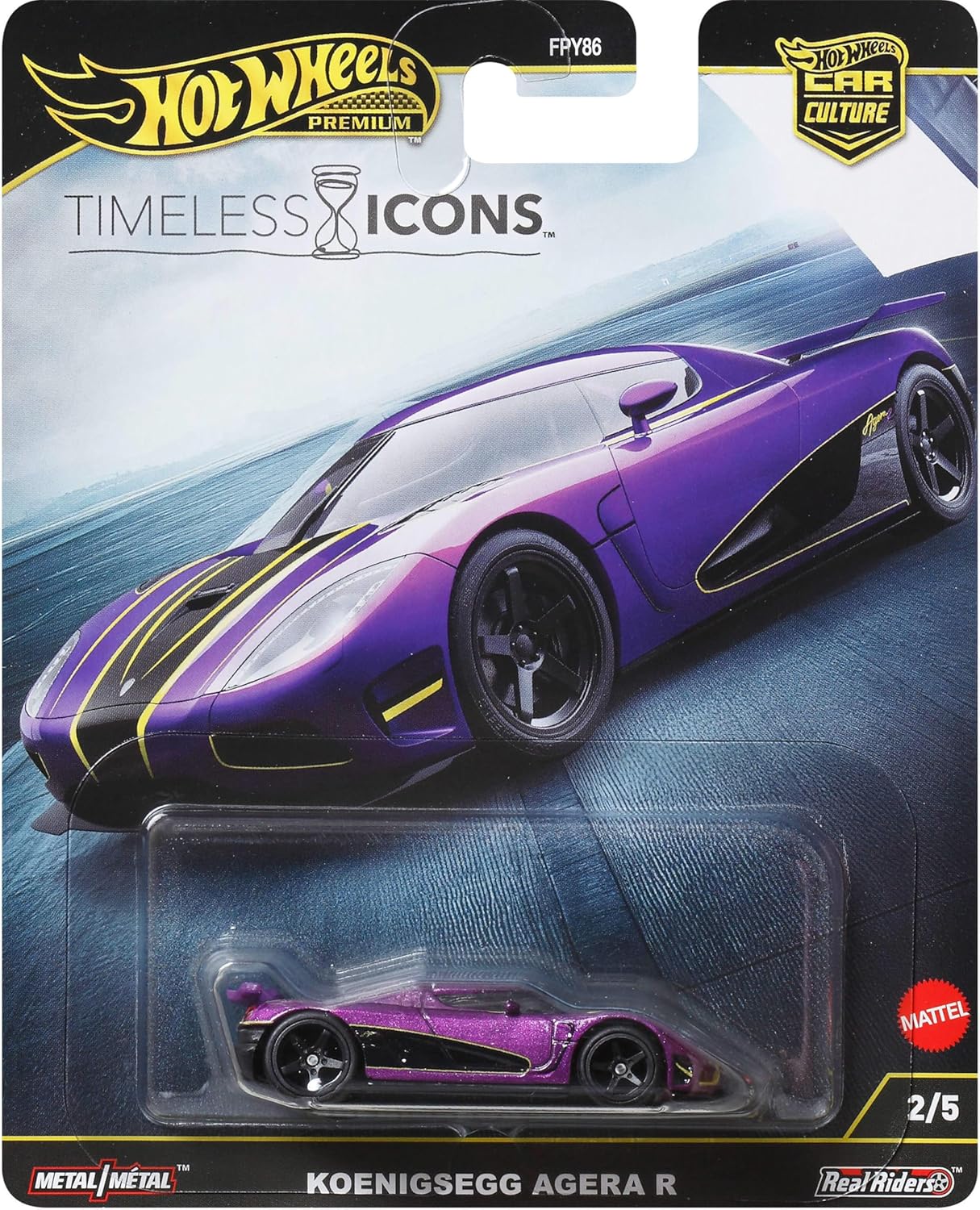 Hot Wheels Timeless Icons Koenigsegg Agera R [ Import ]