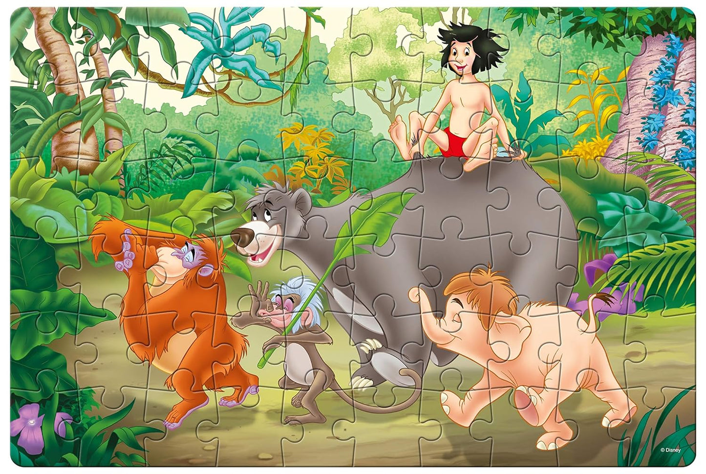 Frank Disney The Jungle Book Jigsaw Puzzle (60 Pieces) for Kids Above 5+ Years