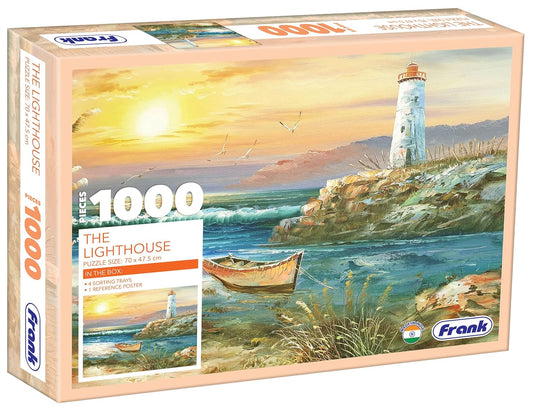 Frank The Lighthouse Jigsaw Puzzle (1000 Pieces) for Adults and Kid Above 14+ Years