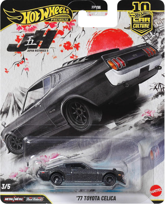 Hot Wheels Premium Car Culture Japan Historics '77 Toyota Celia [ Import ]