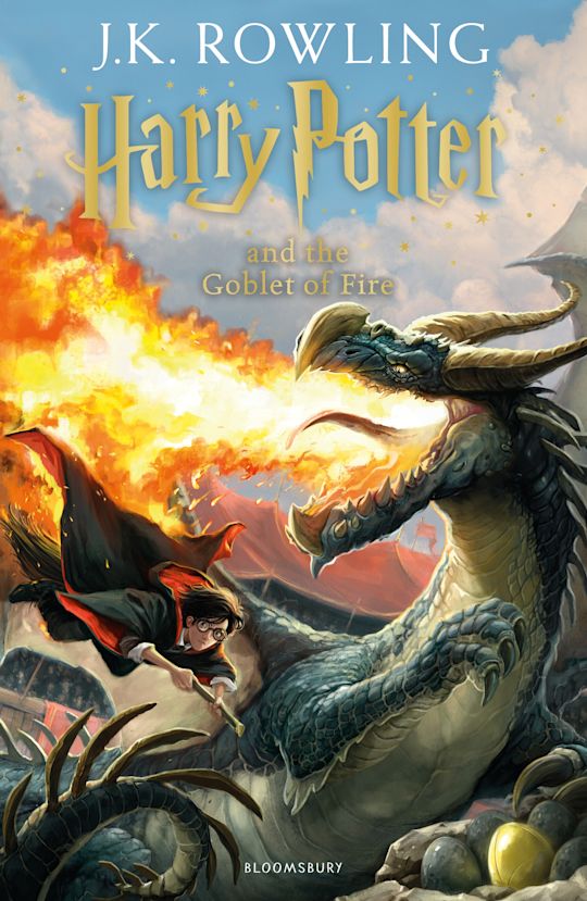 J.K Rowling Harry Potter Book 4 : Harry Potter and the Goblet Of Fire