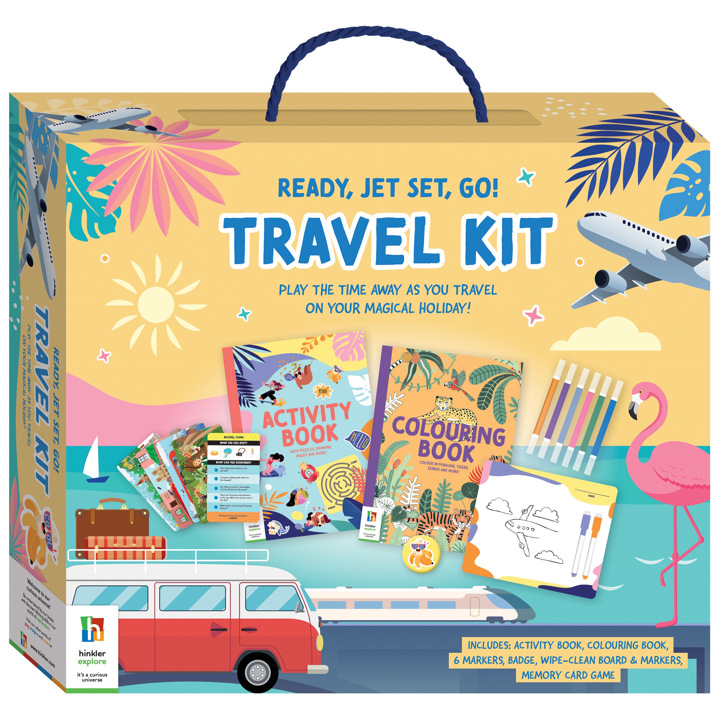 Ready, Jet Set, Go! Travel Kit - Hinkler – Toy World