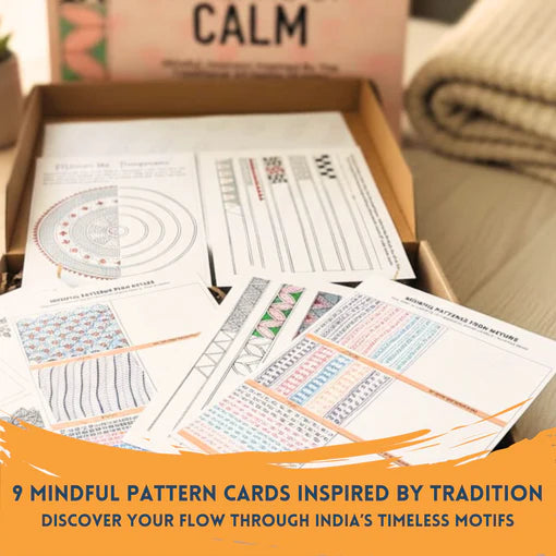 Playkree Patterns Of Calm : Slow Down With Folk-Inspired Mindful Patterning