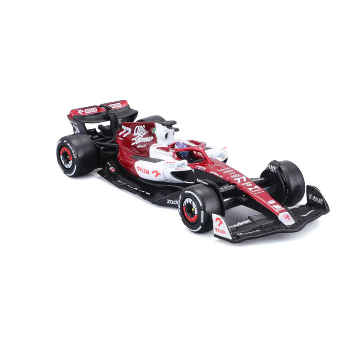 Bburago 1/43 Alpha Romeo F1 Team Orlen #77 Valtteri Bottas