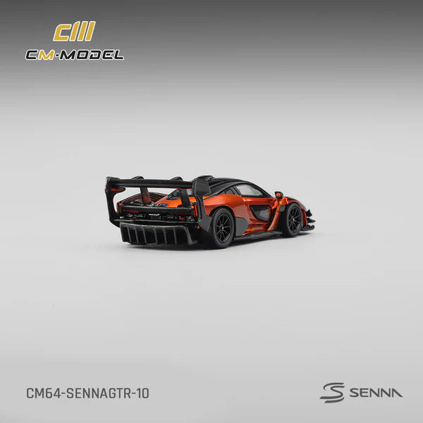 CM Model 1/64 McLaren Senna GTR With Acrylic Case