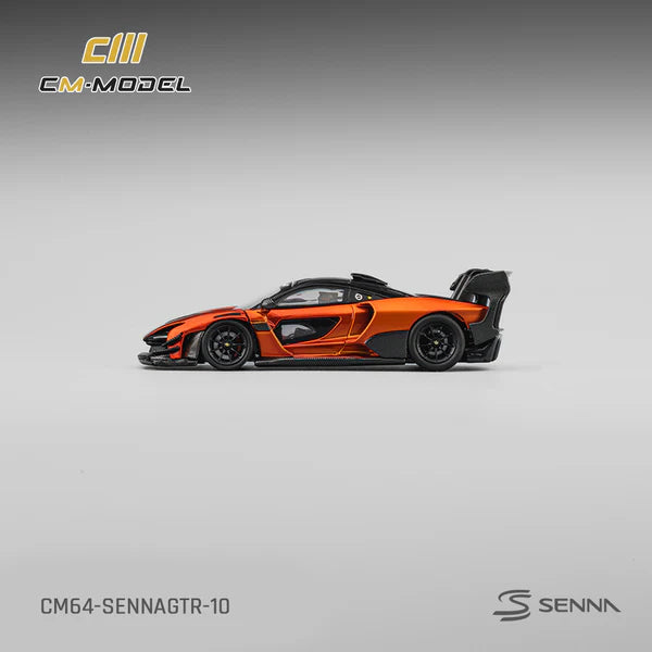 CM Model 1/64 McLaren Senna GTR With Acrylic Case