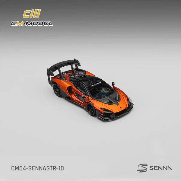 CM Model 1/64 McLaren Senna GTR With Acrylic Case