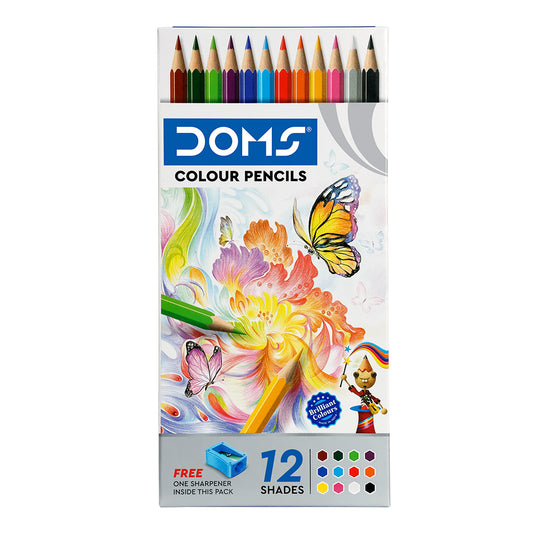 DOMS Color Pencils Set of 12 Shades