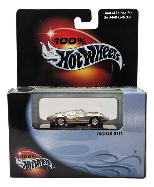 Hot Wheels Jaguar XJ13 "100% Hot Wheels" Limited Edition For The Adult Collector With Acrylic Case