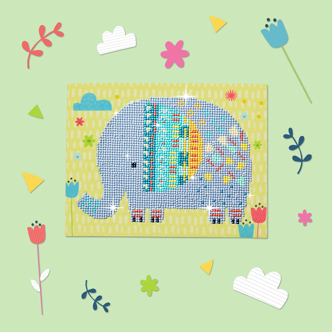 Crystal Creations Cute Elephant - Hinkler