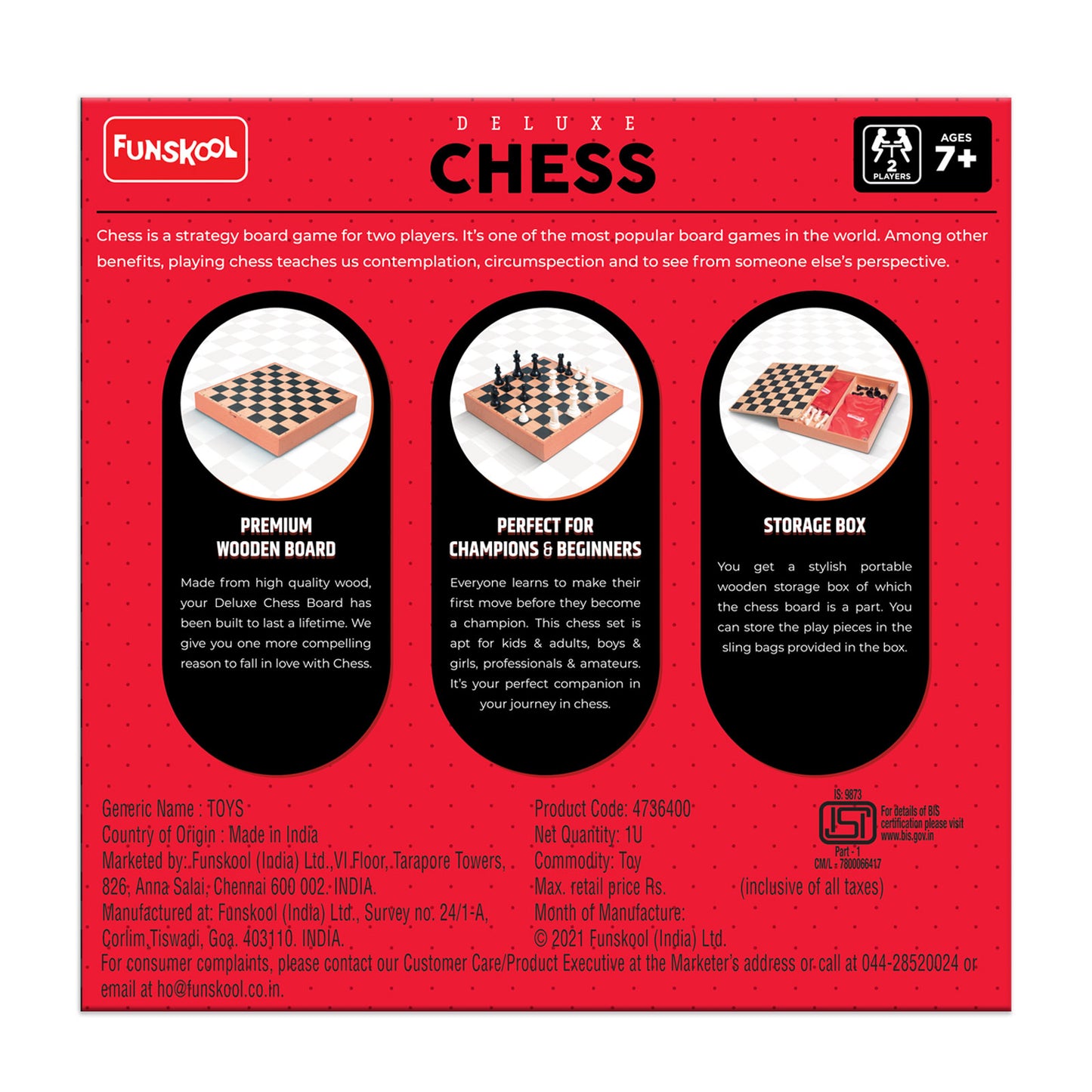 Funskool Deluxe chess