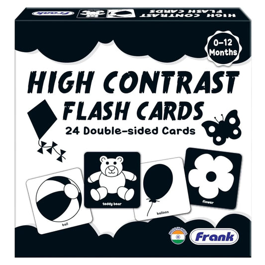 Frank High Contrast Flash Cards 24 Double-Sided Cards