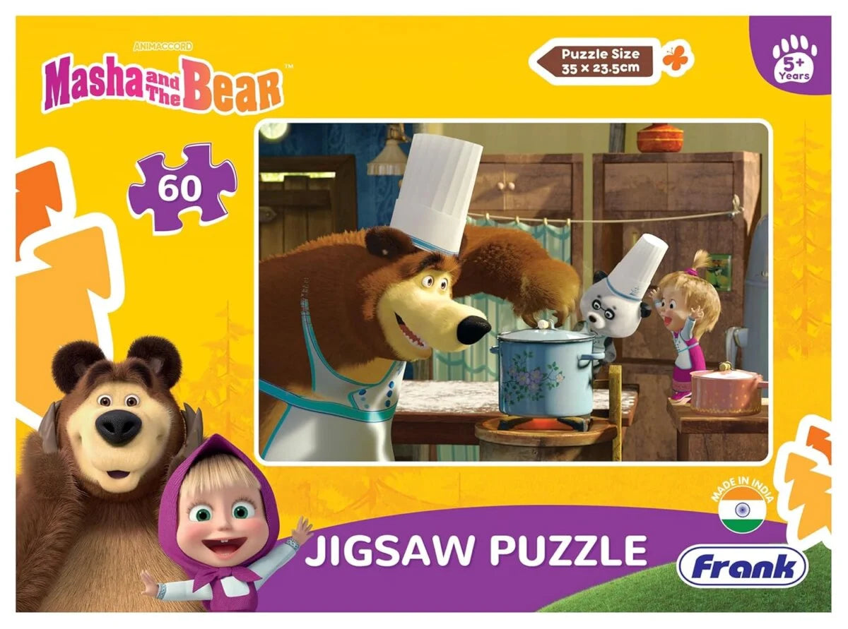 Frank Masha & The Bear 60 Piece Jigsaw Puzzle
