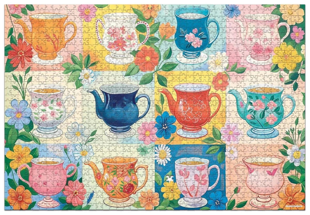 Frank My Cups Of Tea 1500 Pieces Jigsaw Puzzle